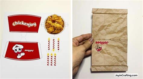 jollibee invitation template|DIY Jollibee Chicken Bucket Pop.